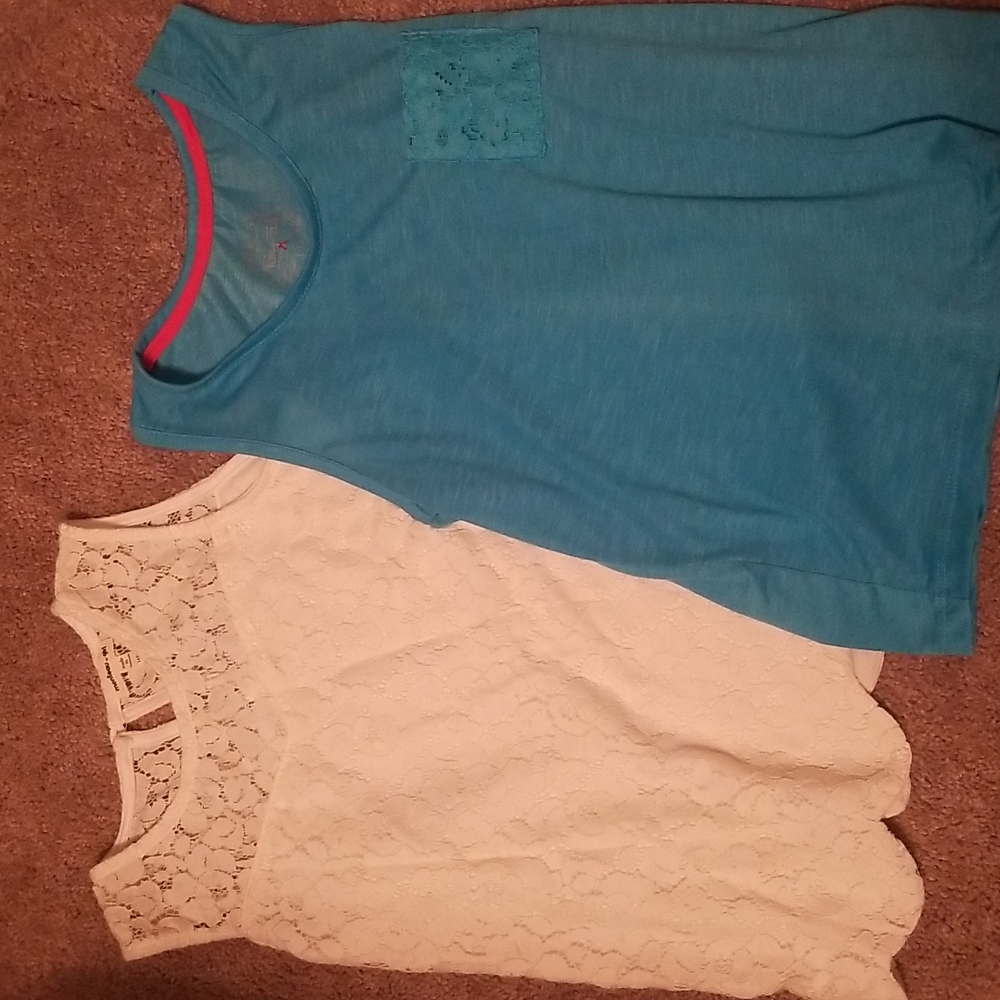Girls Lace Tank Bundle -  Large (14)